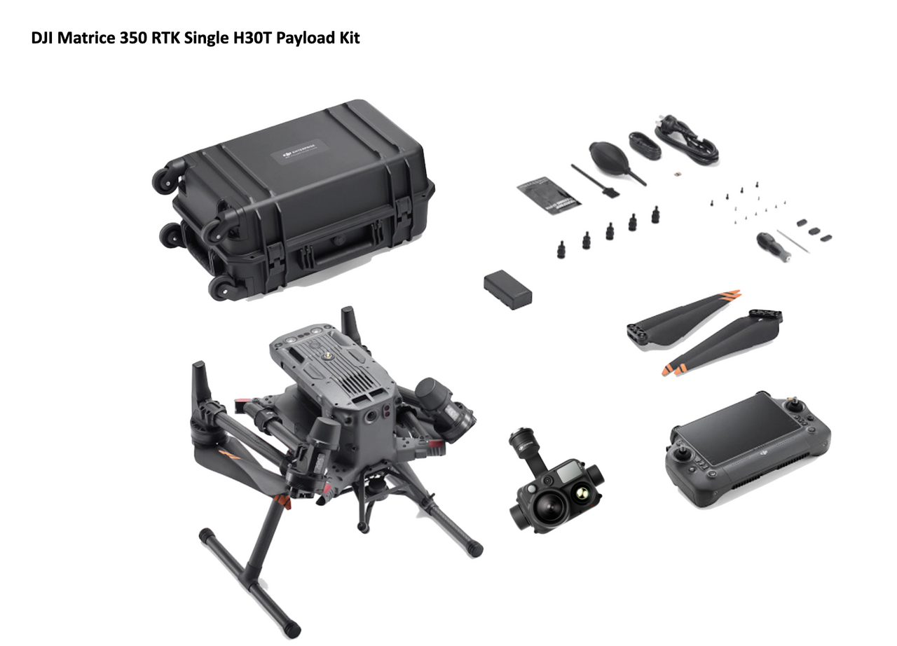 DJI Matrice 350 RTK Single H30T Payload Kit(Universal Edition)(EU) SP